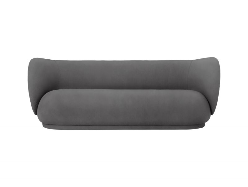 Rico Sofa Brushed 3-Sitzer Ferm Living